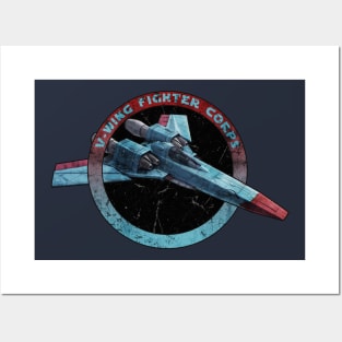 V - WING FIGHTER CORPS NEW EDITION Posters and Art